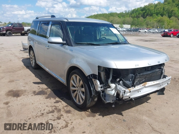 2013 Ford Flex Limited z VIN 2FMHK6DT4DBD20555, wystawiony jako IAAI lot #42182228 z przebiegiem 147 997 mil mil oraz . Historia ofert i sprzedaży dostępna na DreamBid. Obrazek 1.
