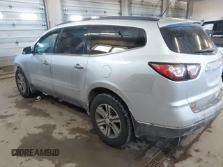 2015 Chevrolet Traverse LT with VIN 1GNKVHKD3FJ126405, listed as a IAAI auction lot 41597600 with 188,558 mi miles and . Bid and sale history available at DreamBid. Image 3.
