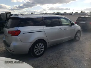 2016 Kia Sedona SX with VIN KNDMC5C12G6147714, listed as a Copart auction lot 75041124 with 139,328 mi miles and Salvage Title. Bid and sale history available at carsss.com. Image 3.