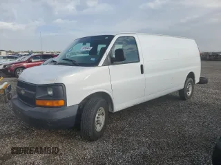 2007 Chevrolet Express Cargo z VIN 1GCGG29V771136067, wystawiony jako Copart lot #84566464 z przebiegiem 160 750 mil mil oraz Szkoda całkowita • Salvage title. Historia ofert i sprzedaży dostępna na DreamBid. Obrazek 1.