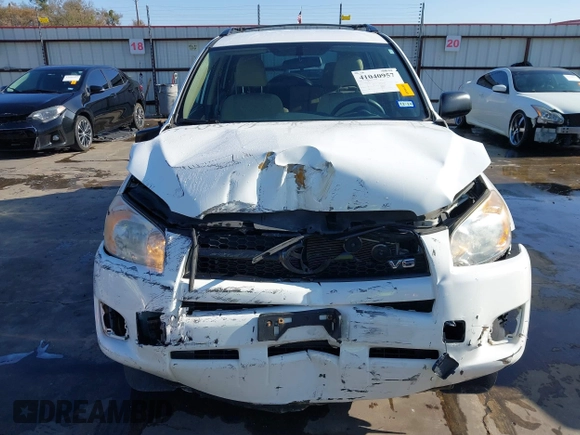 2012 Toyota RAV4 with VIN 2T3BK4DV6CW077150, listed as a IAAI auction lot 41040957 with 45,670 mi miles. Bid and sale history available at carsss.com. Image 12.