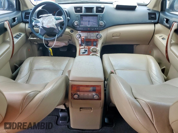 2012 Toyota Highlander Limited with VIN 5TDYK3EH7CS066902, listed as a Copart auction lot 58945295 with 162,859 mi miles and Salvage title. Bid and sale history available at DreamBid. Image 8.