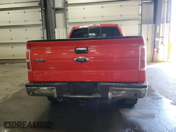 2013 Ford F-150 XL with VIN 1FTFW1ET6DKF10459, listed as a Copart auction lot 55071825 with 184,521 mi miles and Salvage title. Bid and sale history available at DreamBid. Image 6.