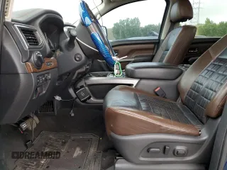 2016 Nissan Titan Platinum Reserve with VIN 1N6BA1F4XGN515605, listed as a Copart auction lot 65182285 with 62,139 mi miles and Clean title. Bid and sale history available at DreamBid. Image 7.