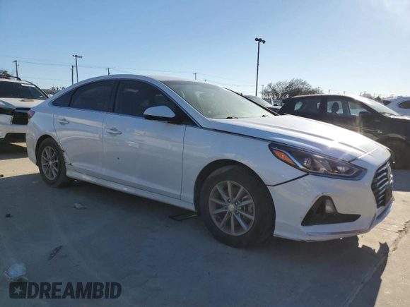 2019 Hyundai Sonata SE with VIN 5NPE24AF6KH748347, listed as a Copart auction lot 43651065 with 101,335 mi miles and Salvage Title. Bid and sale history available at carsss.com. Image 4.