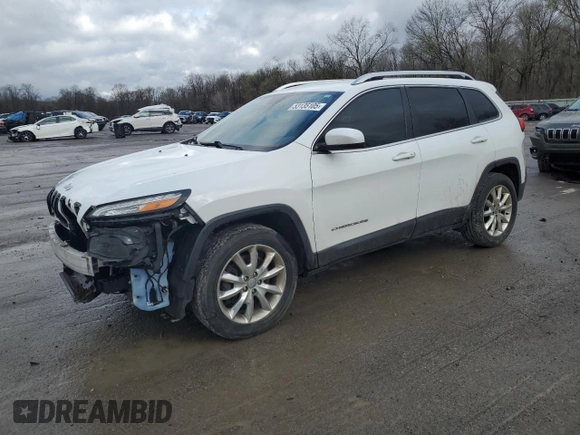 2016 Jeep Cherokee Limited z VIN 1C4PJMDB5GW211264, wystawiony jako Copart lot #53135105 z przebiegiem 142 991 mil mil oraz Szkoda całkowita • Salvage title. Historia ofert i sprzedaży dostępna na DreamBid. Obrazek 1.