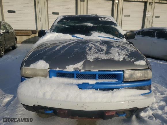 2003 Chevrolet Blazer LS with VIN 1GNDT13XX3K174956, listed as a Copart auction lot 45921635 with 0 mi miles and Salvage Title. Bid and sale history available at carsss.com. Image 5.