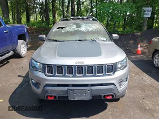 2018 Jeep Compass Trailhawk with VIN 3C4NJDDB5JT130317, listed as a IAAI auction lot 42470070 with 95,000 mi miles and . Bid and sale history available at DreamBid. Image 6.