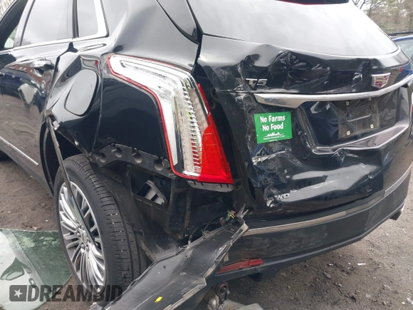 2017 Cadillac XT5 Luxury AWD with VIN 1GYKNDRS3HZ320498, listed as a IAAI auction lot 42039983 with 51,654 mi miles and . Bid and sale history available at carsss.com. Image 6.