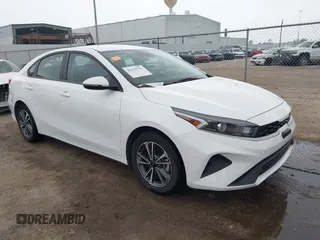 2023 Kia Forte LXS with VIN 3KPF24AD7PE669204, listed as a IAAI auction lot 41915744 with 17,413 mi miles and . Bid and sale history available at DreamBid. Image 1.