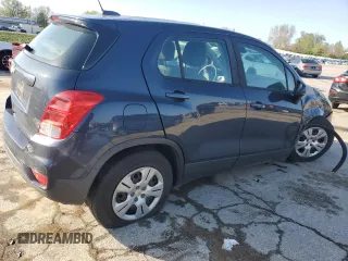 2018 Chevrolet Trax LS with VIN 3GNCJKSB9JL260798, listed as a Copart auction lot 51522785 with 44,651 mi miles and Salvage Title. Bid and sale history available at carsss.com. Image 3.