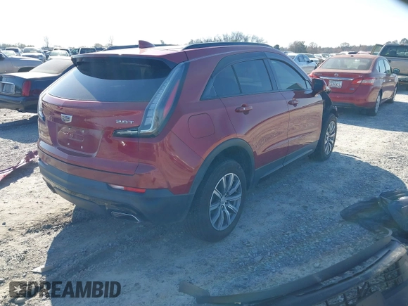 2019 Cadillac XT4 AWD Sport with VIN 1GYFZFR46KF229396, listed as a IAAI auction lot 41775481 with 52,430 mi miles and . Bid and sale history available at DreamBid. Image 4.