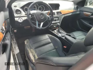 2014 Mercedes-Benz C 250 with VIN WDDGJ4HB5EG197566, listed as a Copart auction lot 53787975 with 124,003 mi miles and Salvage Title. Bid and sale history available at DreamBid. Image 8.