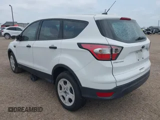 2018 Ford Escape S with VIN 1FMCU0F74JUA63601, listed as a IAAI auction lot 42264145 with 100,478 mi miles and . Bid and sale history available at DreamBid. Image 3.