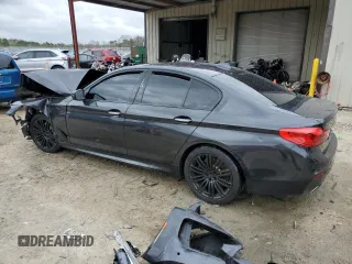 2017 BMW 5 Series 540i xDrive with VIN WBAJE7C37HG888055, listed as a Copart auction lot 51471245 with Not provided miles and Salvage title. Bid and sale history available at DreamBid. Image 2.