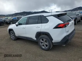 2022 Toyota RAV4 XLE with VIN 2T3P1RFV3NW264237, listed as a Copart auction lot 48542685 with 62,901 mi miles and Salvage title. Bid and sale history available at DreamBid. Image 2.