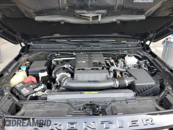 2022 Nissan Frontier SV with VIN 1N6ED1EJ5NN663296, listed as a Copart auction lot 77351454 with 32,055 mi miles and Salvage Title. Bid and sale history available at carsss.com. Image 11.