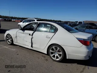 2005 BMW 5 Series 545i with VIN WBANB335X5CN64539, listed as a Copart auction lot 44254165 with 105,852 mi miles and Salvage Title. Bid and sale history available at carsss.com. Image 2.