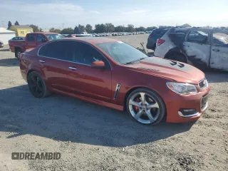 2016 Chevrolet SS z VIN 6G3F15RW8GL205668, wystawiony jako Copart lot #71987204 z przebiegiem 53 477 mil mil oraz Szkoda całkowita • Salvage title. Historia ofert i sprzedaży dostępna na DreamBid. Obrazek 4.