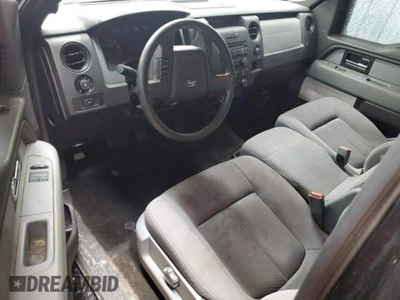 2014 Ford F-150 XL with VIN 1FTMF1EF2EKF89275, listed as a Copart auction lot 55439885 with 122,900 mi miles and Salvage title. Bid and sale history available at DreamBid. Image 8.