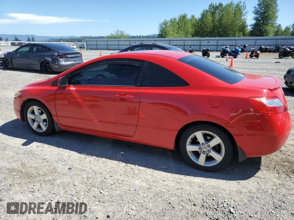 2006 Honda Civic EX with VIN 2HGFG12886H534206, listed as a Copart auction lot 55873935 with 208,748 mi miles and Clean Title. Bid and sale history available at DreamBid. Image 2.
