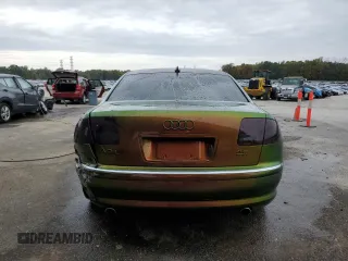 2006 Audi A8 4.2L with VIN WAUML44E46N015129, listed as a Copart auction lot 77796314 with 170,162 mi miles and Salvage title. Bid and sale history available at DreamBid. Image 6.