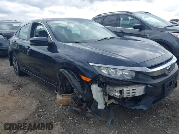 2017 Honda Civic Sedan EX with VIN 19XFC2F78HE214884, listed as a IAAI auction lot 41687685 with 124,623 mi miles. Bid and sale history available at carsss.com. Image 1.