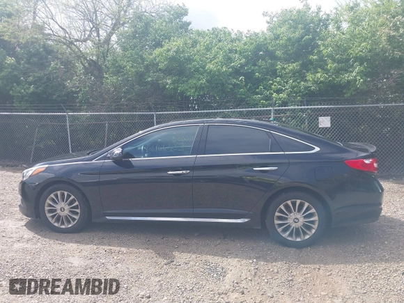 2015 Hyundai Sonata Limited with VIN 5NPE34AF4FH092443, listed as a IAAI auction lot 42166053 with 139,963 mi miles and . Bid and sale history available at carsss.com. Image 14.