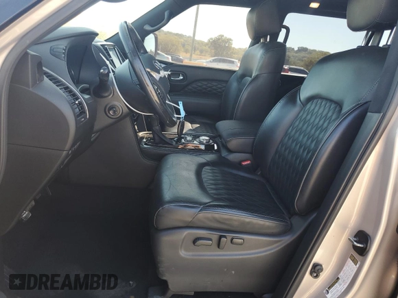2021 Infiniti QX80 SENSORY with VIN JN8AZ2BE0M9268602, listed as a Copart auction lot 71947824 with 46,269 mi miles and Salvage Title. Bid and sale history available at carsss.com. Image 7.
