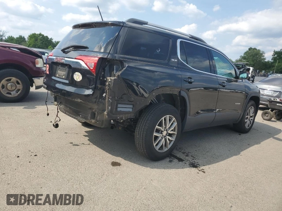 2018 GMC Acadia SLE with VIN 1GKKNLLS7JZ144042, listed as a Copart auction lot 57464704 with 123,204 mi miles and Salvage Title. Bid and sale history available at DreamBid. Image 3.
