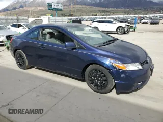 2008 Honda Civic Cpe LX with VIN 2HGFG12608H540888, listed as a Copart auction lot 51320165 with 114,292 mi miles and Salvage Title. Bid and sale history available at carsss.com. Image 4.