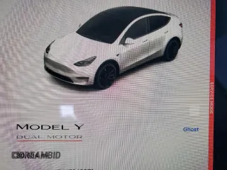 2022 Tesla Model Y Performance with VIN 7SAYGDEF1NF342071, listed as a Copart auction lot 43084905 with 30,534 mi miles and Salvage Title. Bid and sale history available at DreamBid. Image 9.