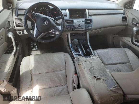 2012 Acura RDX with VIN 5J8TB2H28CA000854, listed as a Copart auction lot 66872064 with 167,558 mi miles and Salvage Title. Bid and sale history available at carsss.com. Image 8.