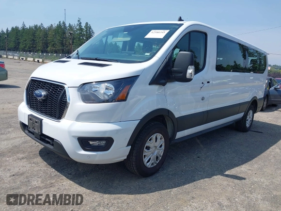 2023 Ford Transit Passenger XL with VIN 1FBAX2Y87PKA89557, listed as a IAAI auction lot 42580341 with 34,151 mi miles and . Bid and sale history available at DreamBid. Image 17.