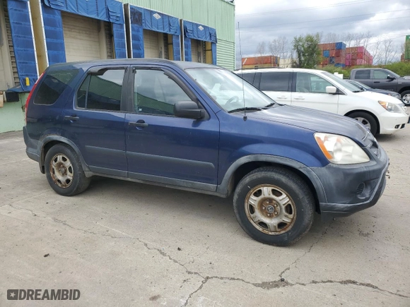 2005 Honda CR-V LX with VIN JHLRD78555C005238, listed as a Copart auction lot 52745935 with 273,590 mi miles and Clean Title. Bid and sale history available at carsss.com. Image 4.