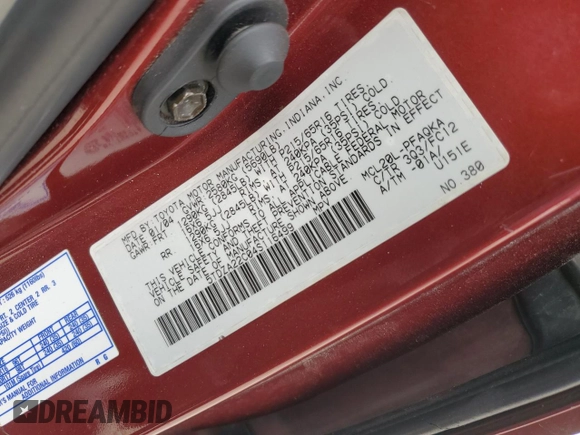 2004 Toyota Sienna XLE with VIN 5TDZA22C04S116499, listed as a Copart auction lot 51080305 with 233,589 mi miles and Clean Title. Bid and sale history available at DreamBid. Image 13.