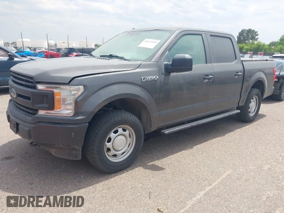 2018 Ford F-150 XL with VIN 1FTEW1EP3JKC12347, listed as a IAAI auction lot 42671554 with 177,086 mi miles and . Bid and sale history available at DreamBid. Image 17.