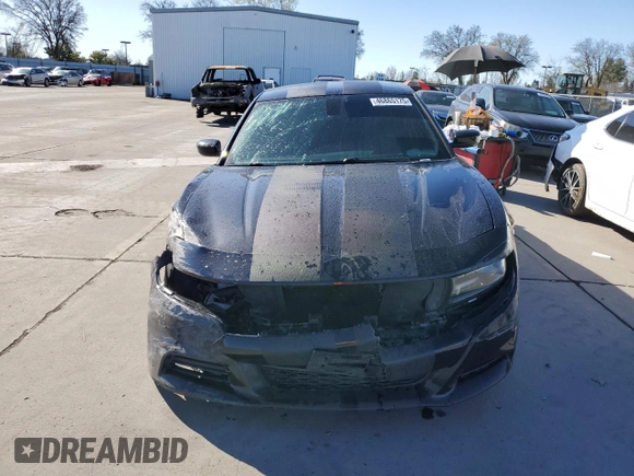 2019 Dodge Charger SXT with VIN 2C3CDXBG1KH553523, listed as a Copart auction lot 46865175 with 112,507 mi miles and Salvage Title. Bid and sale history available at carsss.com. Image 5.