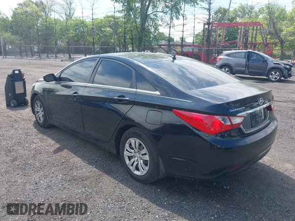 2013 Hyundai Sonata GLS with VIN 5NPEB4AC0DH566457, listed as a IAAI auction lot 42230391 with 126,107 mi miles and . Bid and sale history available at carsss.com. Image 3.