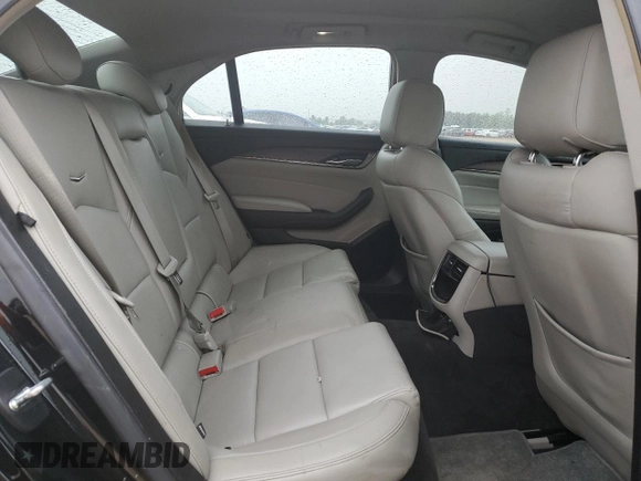 2015 Cadillac CTS with VIN 1G6AP5SXXF0118124, listed as a Copart auction lot 53747665 with 117,800 mi miles and Salvage Title. Bid and sale history available at DreamBid. Image 10.