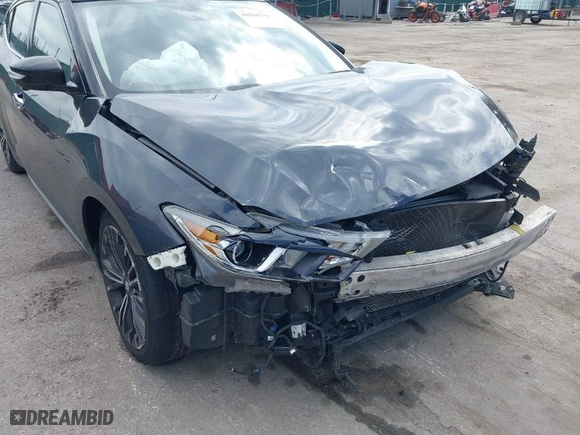 2017 Nissan Maxima SR with VIN 1N4AA6AP3HC407147, listed as a IAAI auction lot 41846735 with 127,411 mi miles. Bid and sale history available at carsss.com. Image 18.