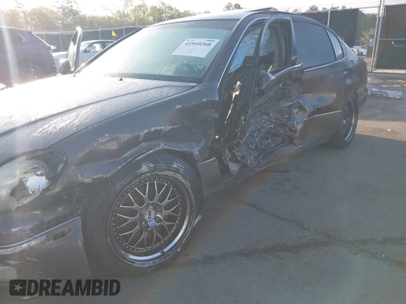 2002 Lexus GS 300 with VIN JT8BD69SX20172249, listed as a IAAI auction lot 41910268 with Not Provided miles and . Bid and sale history available at carsss.com. Image 6.