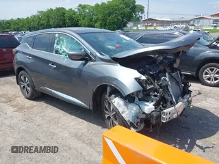2019 Nissan Murano Platinum z VIN 5N1AZ2MJ7KN136605, wystawiony jako IAAI lot #42252593 z przebiegiem 47 476 mil mil oraz . Historia ofert i sprzedaży dostępna na DreamBid. Obrazek 1.