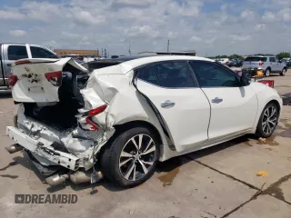 2017 Nissan Maxima SR with VIN 1N4AA6AP4HC391461, listed as a Copart auction lot 61269995 with 178,380 mi miles and Salvage title. Bid and sale history available at DreamBid. Image 3.