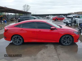 2021 Honda Civic Sport with VIN 2HGFC2F80MH502407, listed as a IAAI auction lot 41949825 with 65,661 mi miles and . Bid and sale history available at DreamBid. Image 13.