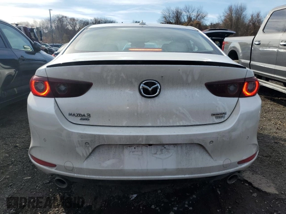 2024 Mazda 3 Premium Plus with VIN 3MZBPBEY2RM409137, listed as a Copart auction lot 78367194 with 2,605 mi miles and Salvage Title. Bid and sale history available at carsss.com. Image 6.