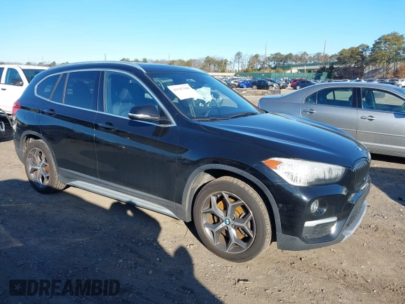 2018 BMW X1 xDrive28i with VIN WBXHT3C36J5L29746, listed as a IAAI auction lot 41547100 with 103,420 mi miles and . Bid and sale history available at DreamBid. Image 1.