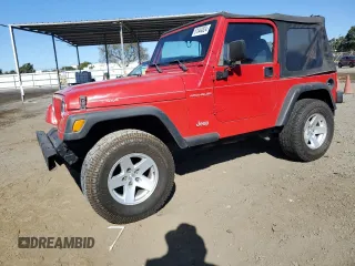 2001 Jeep Wrangler SE with VIN 1J4FA29P91P367534, listed as a Copart auction lot 81644824 with 156,597 mi miles and Clean Title. Bid and sale history available at carsss.com. Image 1.