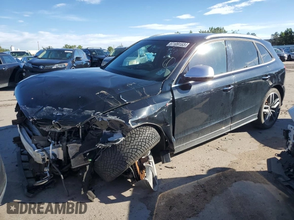 2016 Audi SQ5 Premium Plus with VIN WA1CCAFP2GA060116, listed as a Copart auction lot 57109153 with 25,158 mi miles. Bid and sale history available at carsss.com. Image 1.