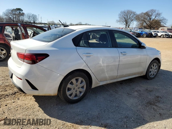 2021 Kia Rio LX with VIN 3KPA24AD1ME412352, listed as a Copart auction lot 48483105 with 70,968 mi miles and Salvage Title. Bid and sale history available at carsss.com. Image 3.